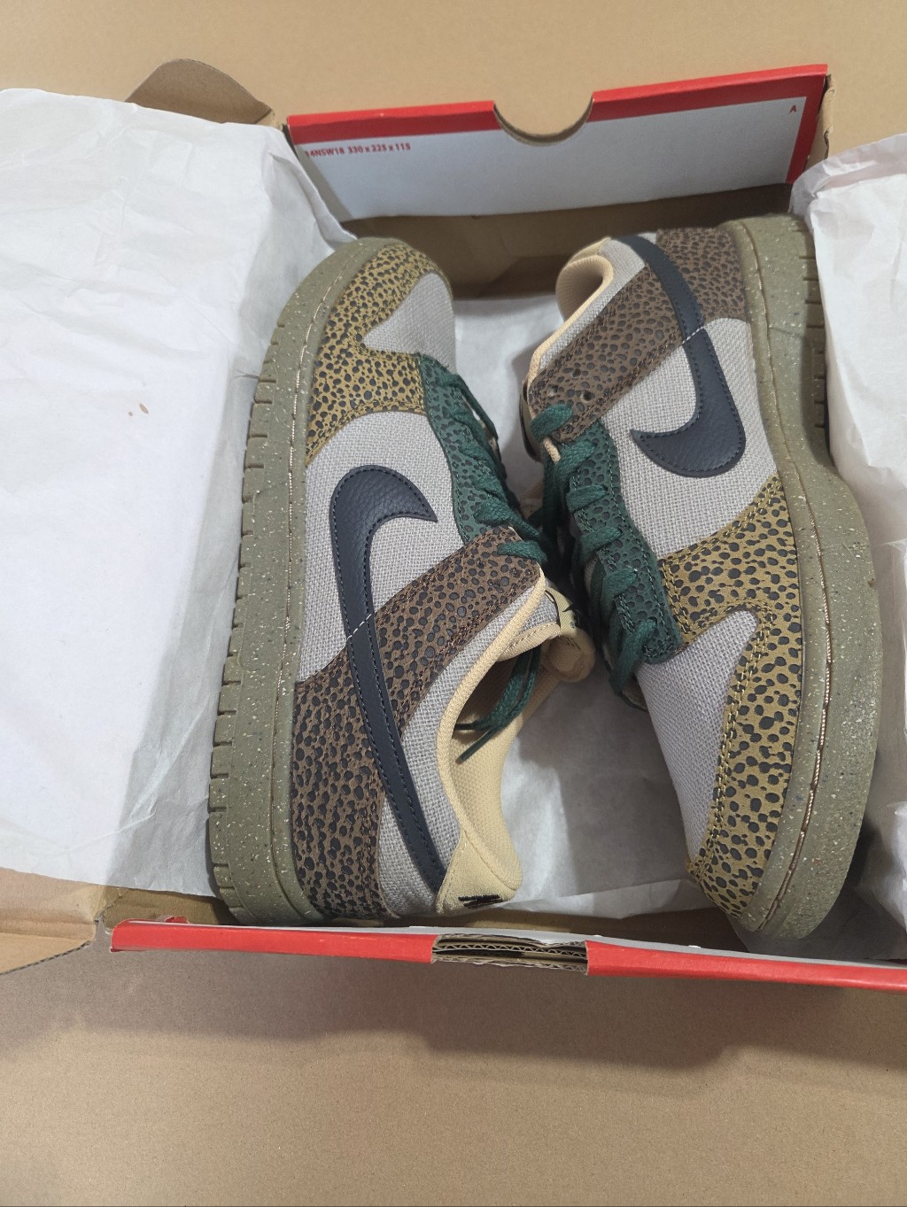 Nike Dunk Low Cacao Wow Off Noir, Choco Fantastique Dx2654-200 Sneaker Us 10.5